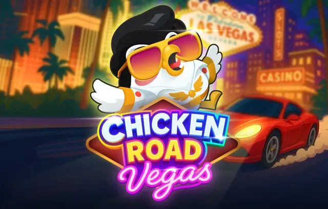 Chicken Road Vegas édition thème néons